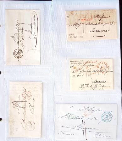 1346-1930 Lot de lettres anciennes de France et étranger,