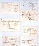 1346-1930 Lot de lettres anciennes de France et étranger,