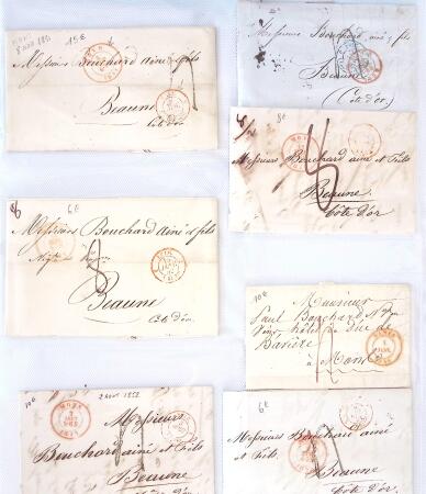 1346-1930 Lot de lettres anciennes de France et étranger,
