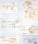 1346-1930 Lot de lettres anciennes de France et étranger,