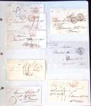 1346-1930 Lot de lettres anciennes de France et étranger,