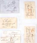 1346-1930 Lot de lettres anciennes de France et étranger,