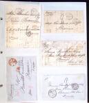 1346-1930 Lot de lettres anciennes de France et étranger,