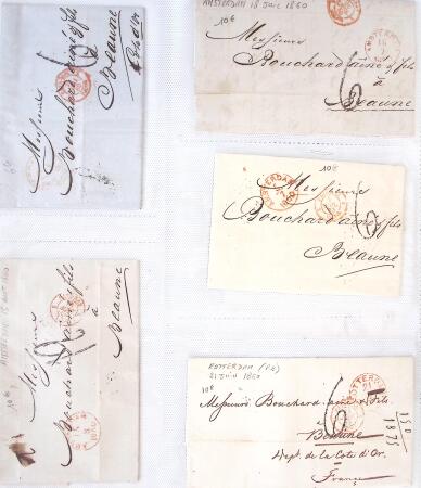 1346-1930 Lot de lettres anciennes de France et étranger,