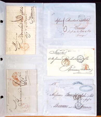 1346-1930 Lot de lettres anciennes de France et étranger,