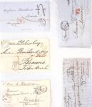 1346-1930 Lot de lettres anciennes de France et étranger,