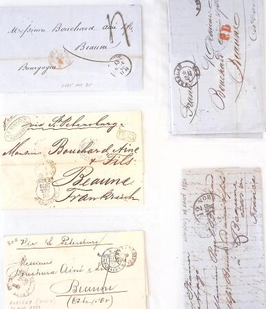 1346-1930 Lot de lettres anciennes de France et étranger,