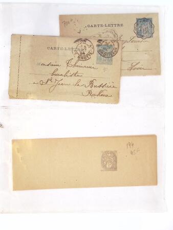 1346-1930 Lot de lettres anciennes de France et étranger,