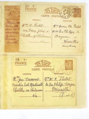 1346-1930 Lot de lettres anciennes de France et étranger,