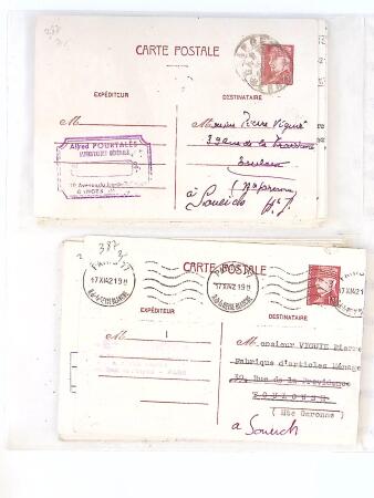 1346-1930 Lot de lettres anciennes de France et étranger,