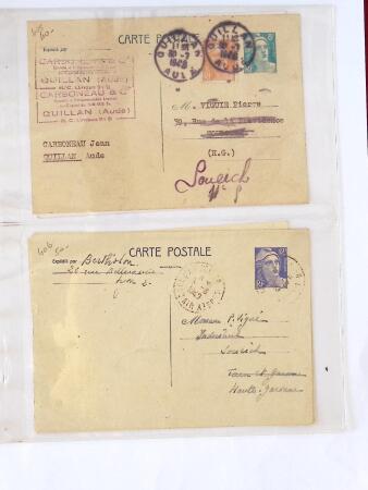 1346-1930 Lot de lettres anciennes de France et étranger,