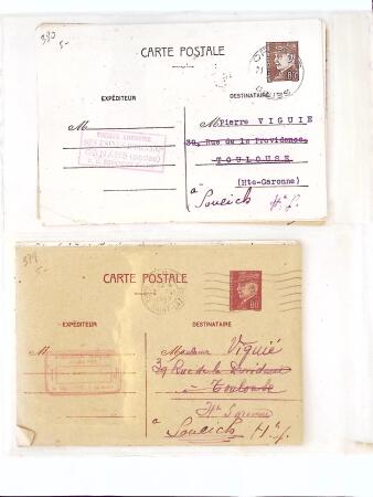 1346-1930 Lot de lettres anciennes de France et étranger,
