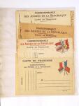 1346-1930 Lot de lettres anciennes de France et étranger,