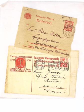 1346-1930 Lot de lettres anciennes de France et étranger,