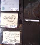 1346-1930 Lot de lettres anciennes de France et étranger,