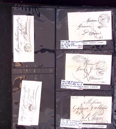 1346-1930 Lot de lettres anciennes de France et étranger,