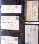 1346-1930 Lot de lettres anciennes de France et étranger,