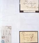 1346-1930 Lot de lettres anciennes de France et étranger,