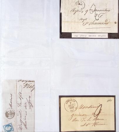 1346-1930 Lot de lettres anciennes de France et étranger,