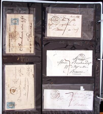 1346-1930 Lot de lettres anciennes de France et étranger,