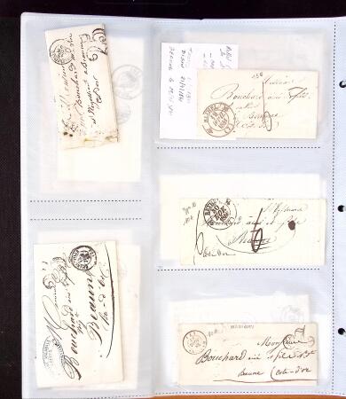 1346-1930 Lot de lettres anciennes de France et étranger,