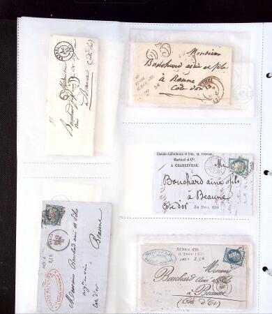 1346-1930 Lot de lettres anciennes de France et étranger,