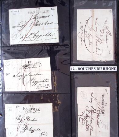 1346-1930 Lot de lettres anciennes de France et étranger,