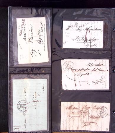 1346-1930 Lot de lettres anciennes de France et étranger,