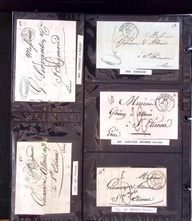 1346-1930 Lot de lettres anciennes de France et étranger,