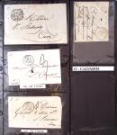 1346-1930 Lot de lettres anciennes de France et étranger,