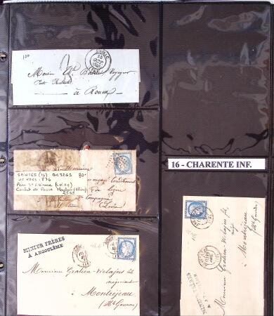 1346-1930 Lot de lettres anciennes de France et étranger,