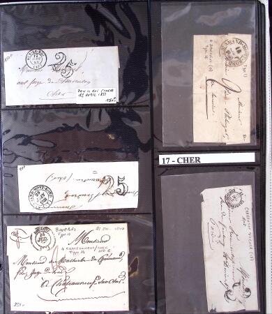 1346-1930 Lot de lettres anciennes de France et étranger,