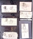 1346-1930 Lot de lettres anciennes de France et étranger,
