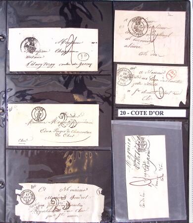 1346-1930 Lot de lettres anciennes de France et étranger,
