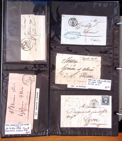 1346-1930 Lot de lettres anciennes de France et étranger,