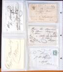 1346-1930 Lot de lettres anciennes de France et étranger,