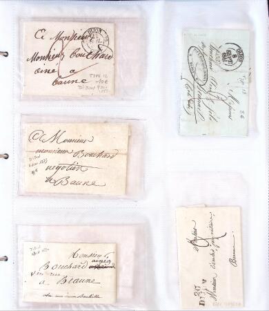 1346-1930 Lot de lettres anciennes de France et étranger,