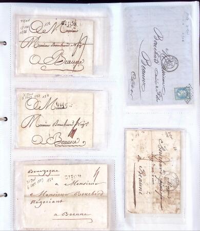 1346-1930 Lot de lettres anciennes de France et étranger,