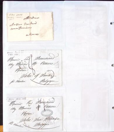 1346-1930 Lot de lettres anciennes de France et étranger,