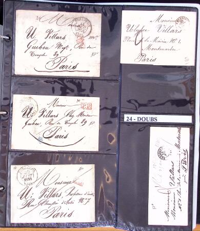 1346-1930 Lot de lettres anciennes de France et étranger,