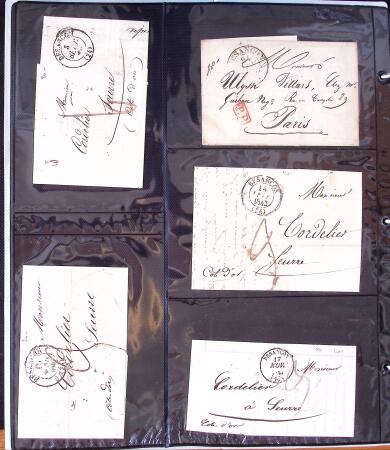 1346-1930 Lot de lettres anciennes de France et étranger,