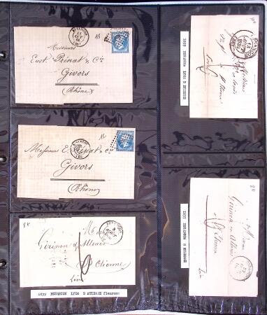 1346-1930 Lot de lettres anciennes de France et étranger,