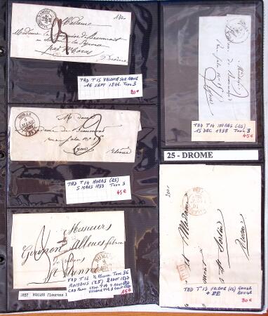 1346-1930 Lot de lettres anciennes de France et étranger,