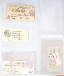 1346-1930 Lot de lettres anciennes de France et étranger,