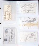 1346-1930 Lot de lettres anciennes de France et étranger,