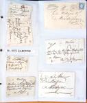 1346-1930 Lot de lettres anciennes de France et étranger,