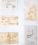 1346-1930 Lot de lettres anciennes de France et étranger,