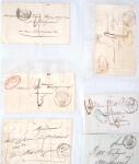 1346-1930 Lot de lettres anciennes de France et étranger,