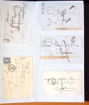 1346-1930 Lot de lettres anciennes de France et étranger,