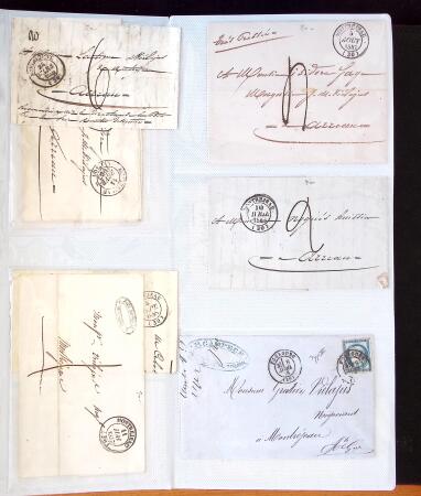 1346-1930 Lot de lettres anciennes de France et étranger,
